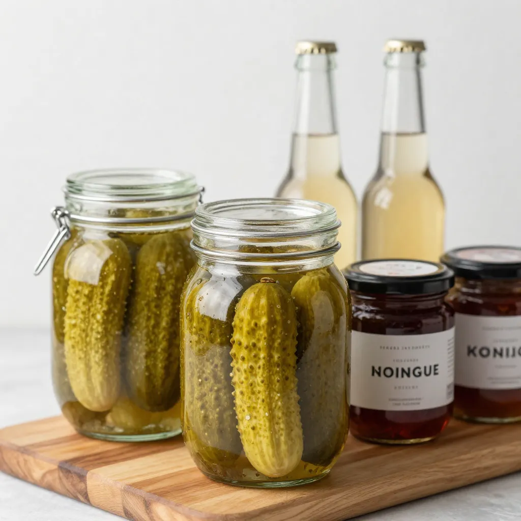 Artisanal pickled vegetables